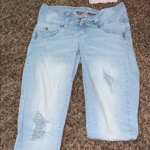 Washed out Ripped Jeans